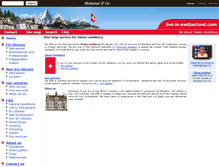 Tablet Screenshot of live-in-switzerland.com